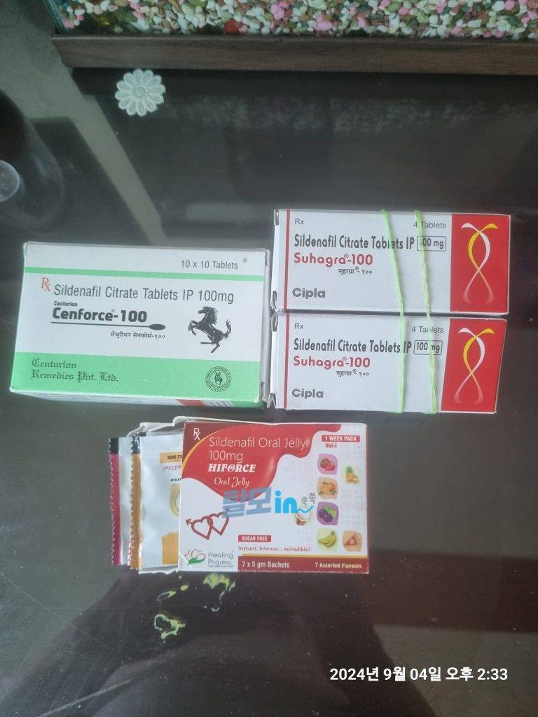 Click to view full screen 수하그라 100mg 40정 photo review