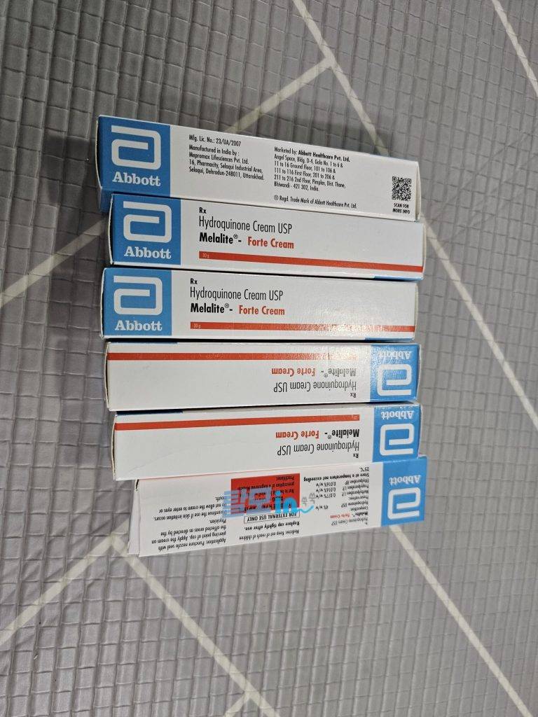 멜라라이트 크림 4% 30g 6개 photo review