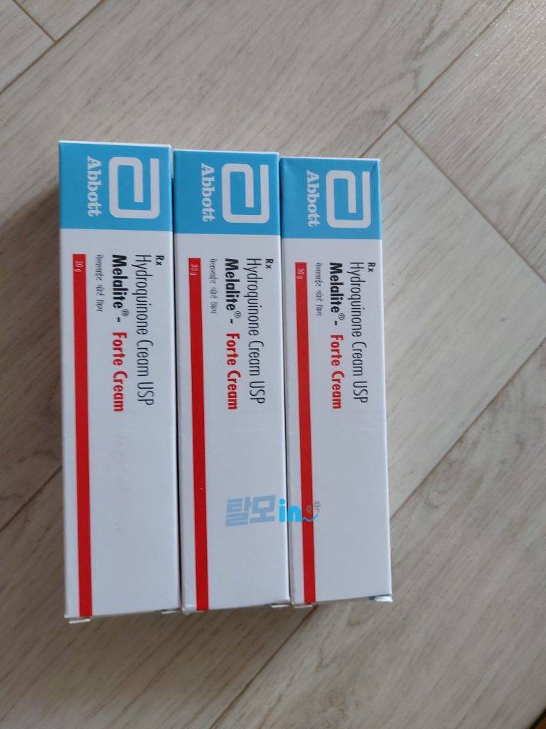 멜라라이트 크림 4% 30g 6개 photo review