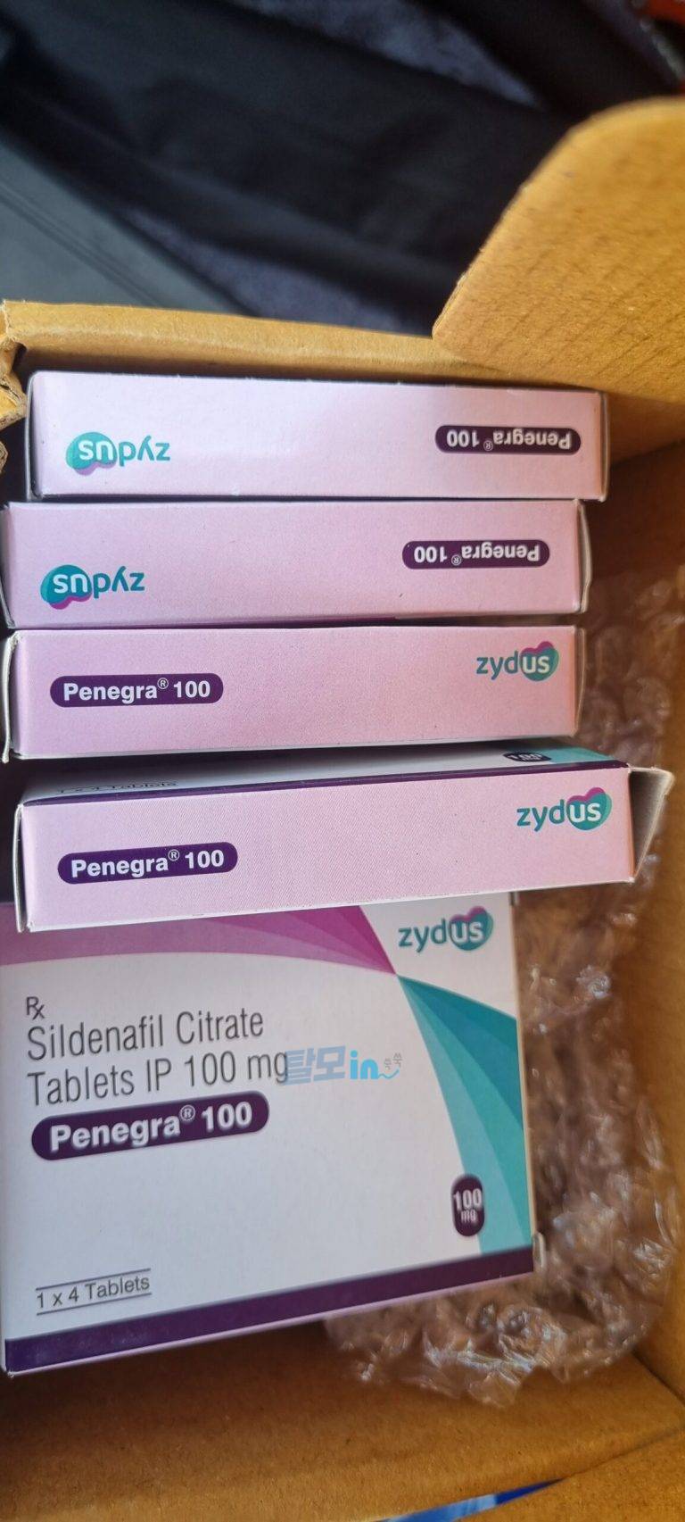 페니그라 100mg 40정 photo review