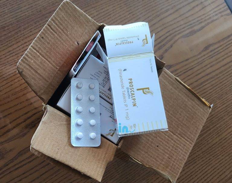 프로스칼핀 600정 photo review