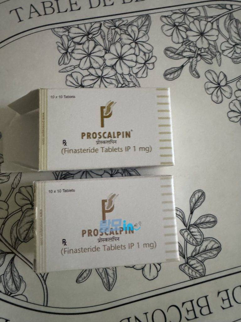 프로스칼핀 600정 photo review