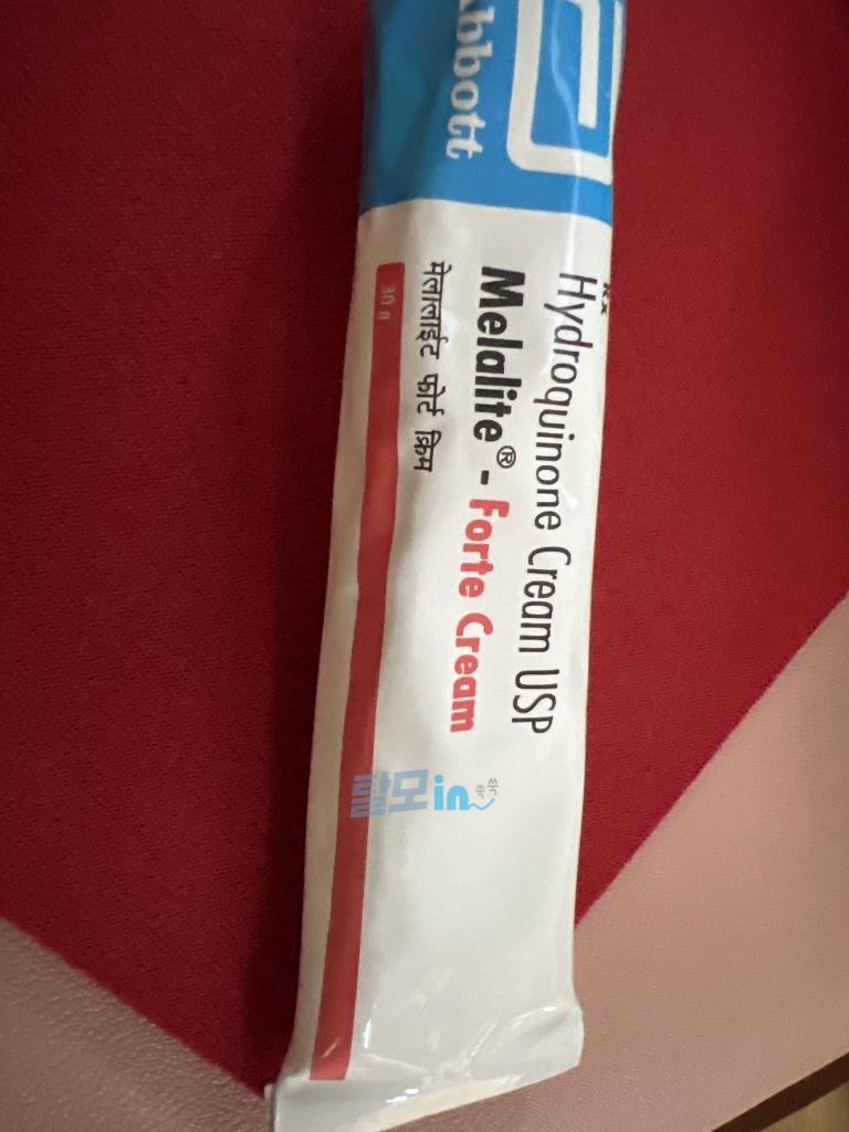 멜라라이트 크림 4% 30g 6개 photo review