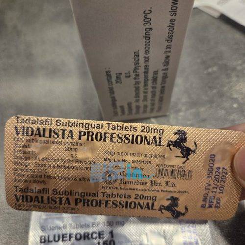 비달리스타 프로 20mg 100정 photo review