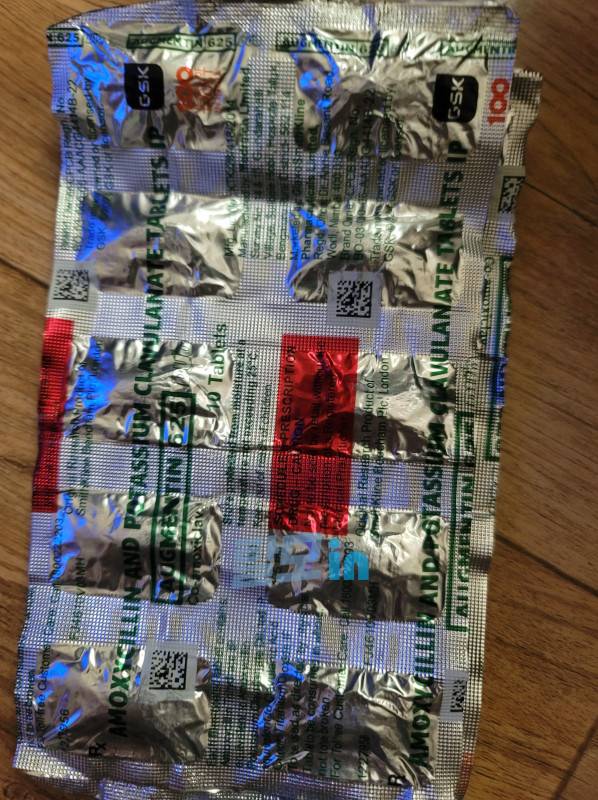 오구멘틴 625mg 듀오 photo review