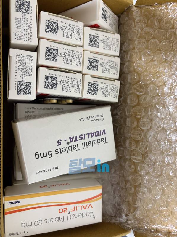 비달리스타 10mg 100정 photo review